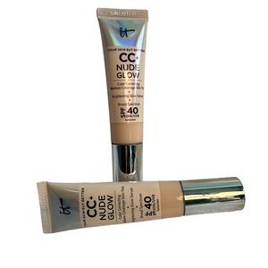It Cosmetics CC+ Nude Glow Lightweight Foundation + Glow Serum with SPF 40